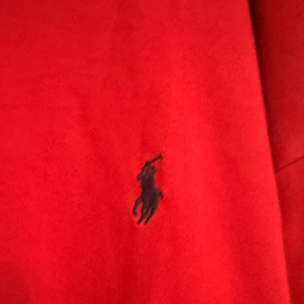 Polo Ralph Lauren Red Quarter Zip Pullover 3XLT